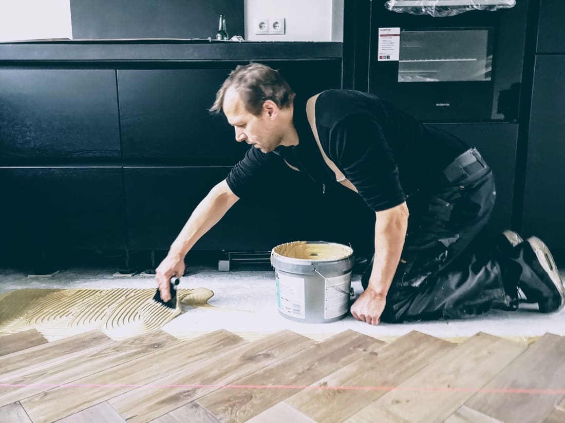 Visgraatvloer op maat